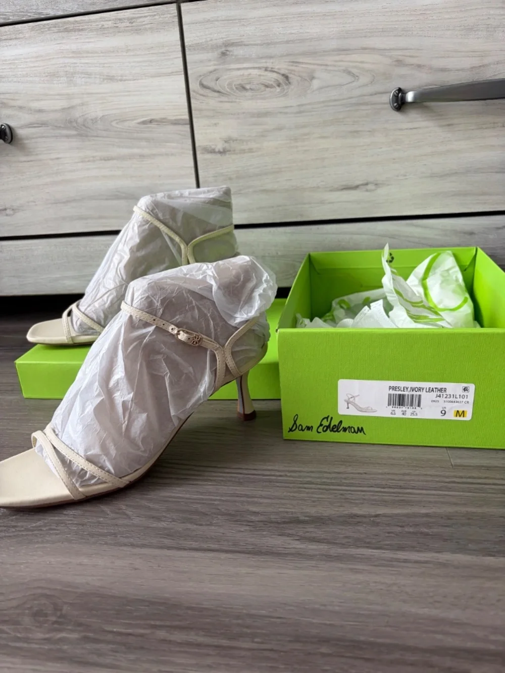 Sam Edelman Presley Strappy Kitten Heel Sandal - Size 9 - Picture 3 of 5